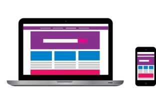 Site internet responsive, adapté aux tablettes et aux smartphones.